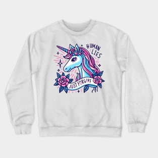 Human Lies Just Forgive Pt.2 Crewneck Sweatshirt